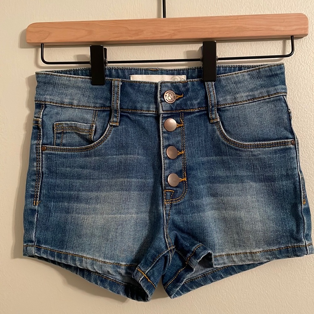 Girl’s (Kid’s) Nordstrom Treasure & Bond Jean Shorts Size 10